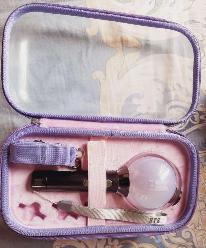 For BTS Light Stick Pouch Ver.2 Ver.3 K-Pop Fanlight Stick Case photo review