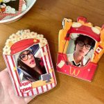 Card Holder Popcorn and fries | kpop photocard holder
