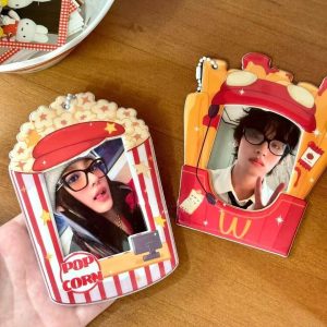 Card Holder Popcorn and fries | kpop photocard holder
