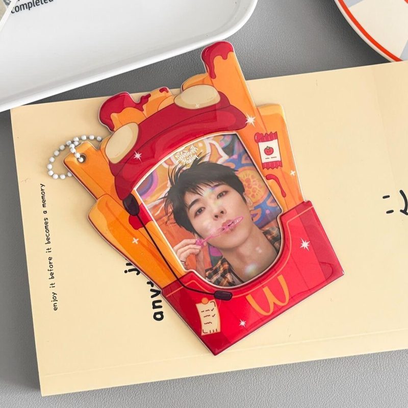 Card Holder Popcorn and fries | kpop photocard holder - Image 6