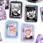 Card Holder Lace bow Acrylic | kpop photocard holder