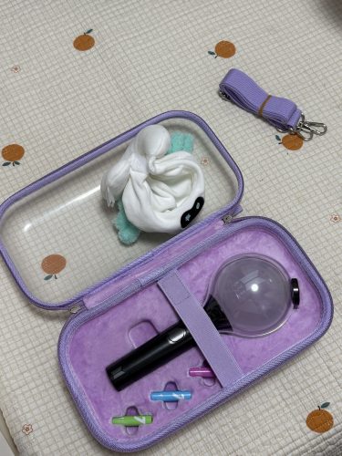 Suitable for BTS Light Stick Case Bag Pouch Ver.2 Ver.3 Ver.4 ARMY BOMB K-Pop Fanlight Stick Case photo review