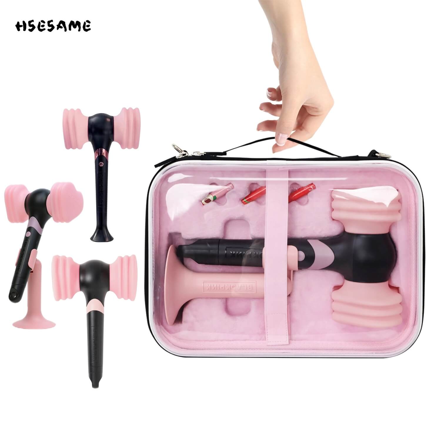 BLACKPINK Light Stick Case Bag Pouch Ver.1 Ver.2 SPECIAL EDITION K-Pop blink Fanlight Stick Case - Image 5