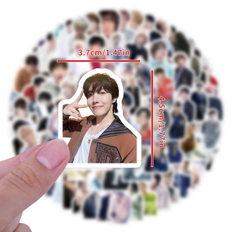 BTS Army Proof Sticker for Water Bottles 90 pcs Laptop Decals for Boys and Girls - Image 6