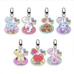 BTS Army Bangtan Boys Merch Keychain Pendant BT21 Key Ring Bagpack Keychain School Bag#2